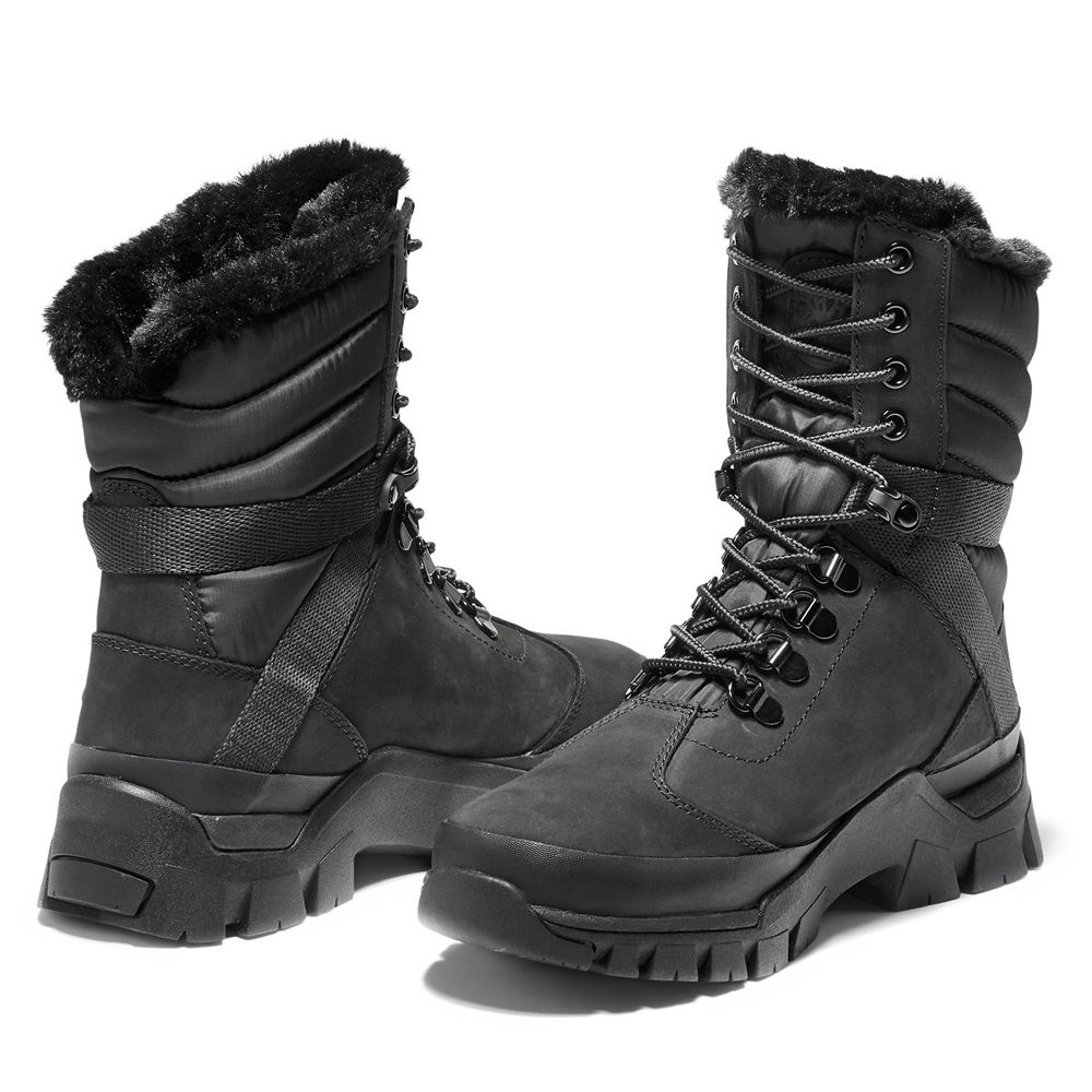 Botas de Nieve Timberland Mujer Jenness Falls Waterproof Insulated Negras - Chile UMF-642098